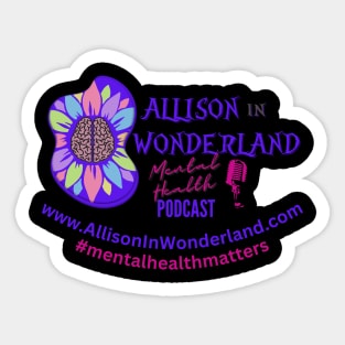 Mental Health Podcast Sticker